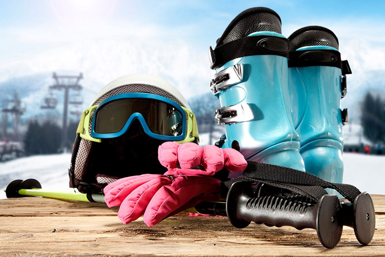 Die richtige Skiausrüstung