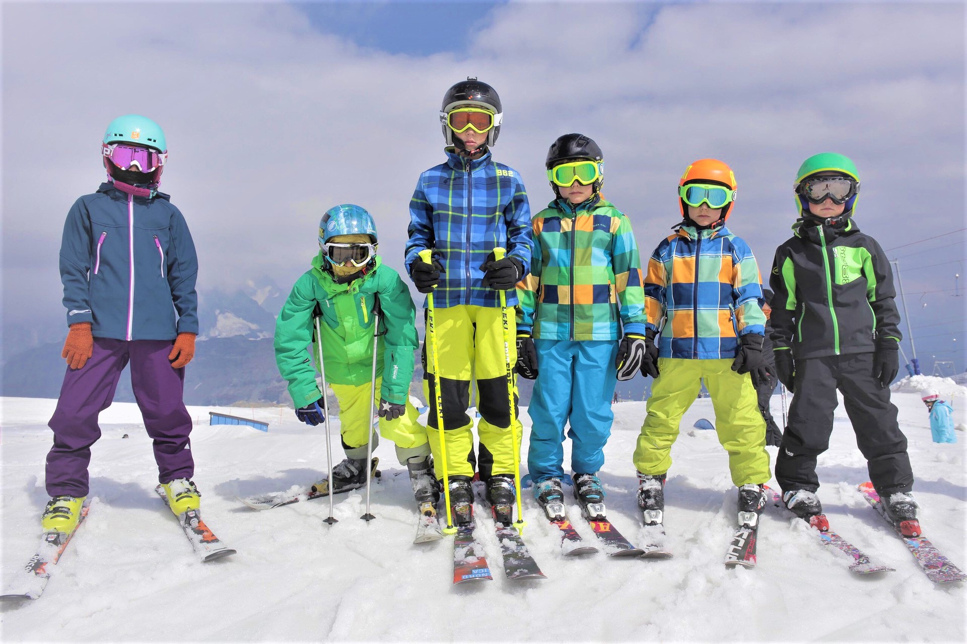 Kinderskigruppe